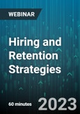 Hiring and Retention Strategies - Webinar (Recorded)- Product Image