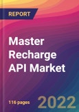 Master Recharge API Market Size, Market Share, Application Analysis, Regional Outlook, Growth Trends, Key Players, Competitive Strategies and Forecasts, 2022 to 2030- Product Image