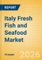 Italy Fresh Fish and Seafood (Counter) (Fish and Seafood) Market Size, Growth and Forecast Analytics, 2024-2029 - Product Image