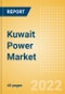 Kuwait Power Market Size and Trends by Installed Capacity, Generation, Transmission, Distribution, and Technology, Regulations, Key Players and Forecast, 2022-2035 - Product Image