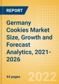 Germany Cookies (Sweet Biscuits) (Bakery and Cereals) Market Size, Growth and Forecast Analytics, 2021-2026- Product Image