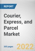 Courier, Express, and Parcel Market By Business, By Destination, By End User, By Mode of Transportation: Global Opportunity Analysis and Industry Forecast, 2021-2031- Product Image
