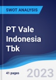 PT Vale Indonesia Tbk - Strategy, SWOT and Corporate Finance Report- Product Image
