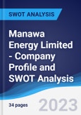 Manawa Energy Limited - Company Profile and SWOT Analysis- Product Image