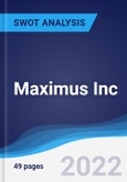 Maximus Inc. - Strategy, SWOT and Corporate Finance Report- Product Image