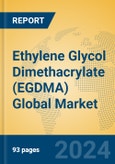 Ethylene Glycol Dimethacrylate (EGDMA) Global Market Insights 2024, Analysis and Forecast to 2029, by Manufacturers, Regions, Technology, Application- Product Image
