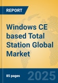 Windows CE based Total Station Global Market Insights 2025, Analysis and Forecast to 2030, by Manufacturers, Regions, Technology, Application- Product Image