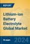 Lithium-ion Battery Electrolyte Global Market Insights 2024, Analysis and Forecast to 2029, by Manufacturers, Regions, Technology, Application - Product Image