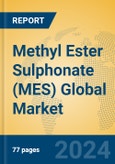 Methyl Ester Sulphonate (MES) Global Market Insights 2024, Analysis and Forecast to 2029, by Manufacturers, Regions, Technology, Application- Product Image