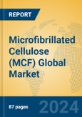 Microfibrillated Cellulose (MCF) Global Market Insights 2024, Analysis and Forecast to 2029, by Manufacturers, Regions, Technology, Application- Product Image