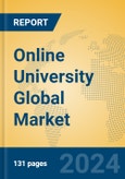 Online University Global Market Insights 2024, Analysis and Forecast to 2029, by Market Participants, Regions, Technology, Application- Product Image