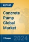 Concrete Pump Global Market Insights 2024, Analysis and Forecast to 2029, by Manufacturers, Regions, Technology, and Product Type - Product Thumbnail Image