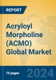 Acryloyl Morpholine (ACMO) Global Market Insights 2024, Analysis and Forecast to 2029, by Manufacturers, Regions, Technology, Application- Product Image