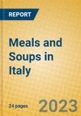 Meals and Soups in Italy- Product Image