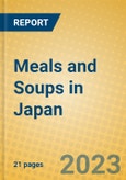 Meals and Soups in Japan- Product Image