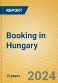 Booking in Hungary- Product Image