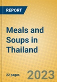 Meals and Soups in Thailand- Product Image