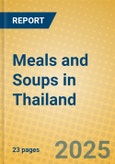 Meals and Soups in Thailand- Product Image