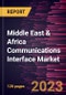 Middle East & Africa Communications Interface Market Forecast to 2028 - COVID-19 Impact and Regional Analysis - Product Thumbnail Image