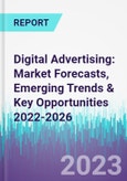 Digital Advertising: Market Forecasts, Emerging Trends & Key Opportunities 2022-2026- Product Image
