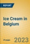 Ice Cream in Belgium - Product Image