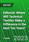Editorial: Where Will Technical Textiles Make a Difference in the Next Ten Years? - Product Thumbnail Image