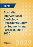 Australia Interventional Cardiology Procedures Count by Segments (Angiography Procedures, PTCA Balloon Catheter Procedures and Others) and Forecast, 2015-2030- Product Image