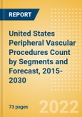 United States (US) Peripheral Vascular Procedures Count by Segments (Angiography Procedures, Angioplasty Procedures and Others) and Forecast, 2015-2030- Product Image