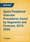 Spain Peripheral Vascular Procedures Count by Segments (Angiography Procedures, Angioplasty Procedures and Others) and Forecast, 2015-2030- Product Image