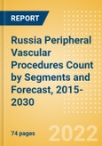 Russia Peripheral Vascular Procedures Count by Segments (Angiography Procedures, Angioplasty Procedures and Others) and Forecast, 2015-2030- Product Image