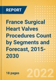 France Surgical Heart Valves Procedures Count by Segments (Conventional Mitral Valve Procedures and Prosthetic Heart Valve Procedures) and Forecast, 2015-2030- Product Image