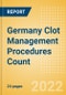 Germany Clot Management Procedures Count by Segments (Inferior Vena Cava Filters (IVCF) Procedures and Thrombectomy Procedures) and Forecast, 2015-2030 - Product Image