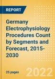 Germany Electrophysiology Procedures Count by Segments (Electrophysiology Ablation Procedures and Electrophysiology Diagnostic Procedures) and Forecast, 2015-2030- Product Image