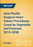 Asia-Pacific Surgical Heart Valves Procedures Count by Segments (Conventional Mitral Valve Procedures and Prosthetic Heart Valve Procedures) and Forecast, 2015-2030- Product Image