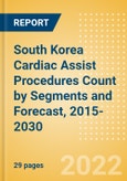 South Korea Cardiac Assist Procedures Count by Segments (Mechanical Circulatory Support Procedures and Others) and Forecast, 2015-2030- Product Image