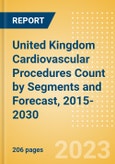 United Kingdom (UK) Cardiovascular Procedures Count by Segments (Cardiovascular Procedures, Atherectomy Procedures, Cardiac Assist Procedures and Others) and Forecast, 2015-2030- Product Image