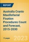 Australia Cranio Maxillofacial Fixation (CMF) Procedures Count and Forecast, 2015-2030 - Product Thumbnail Image