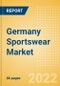 Germany Sportswear Market Size and Forecast Analytics by Category (Apparel, Footwear, Accessories), Segments (Gender, Positioning, Activity), Retail Channel and Key Brands, 2021-2026 - Product Image