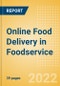 Online Food Delivery in Foodservice - Thematic Intelligence - Product Image