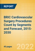 BRIC Cardiovascular Surgery Procedures Count by Segments (On-Pump Cardiac Surgery Procedures) and Forecast, 2015-2030- Product Image