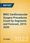 BRIC Cardiovascular Surgery Procedures Count by Segments (On-Pump Cardiac Surgery Procedures) and Forecast, 2015-2030 - Product Thumbnail Image