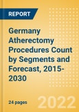 Germany Atherectomy Procedures Count by Segments (Coronary Atherectomy Procedures and Lower Extremity Peripheral Atherectomy Procedures) and Forecast, 2015-2030- Product Image