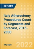 Italy Atherectomy Procedures Count by Segments (Coronary Atherectomy Procedures and Lower Extremity Peripheral Atherectomy Procedures) and Forecast, 2015-2030- Product Image