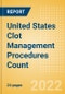 United States (US) Clot Management Procedures Count by Segments (Inferior Vena Cava Filters (IVCF) Procedures and Thrombectomy Procedures) and Forecast, 2015-2030 - Product Thumbnail Image