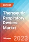 Therapeutic Respiratory Devices - Market Insights, Competitive Landscape, and Market Forecast - 2027 - Product Image