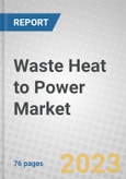 Waste Heat to Power: Global Market Outlook- Product Image