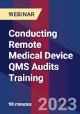 Conducting Remote Medical Device QMS Audits Training - Webinar (Recorded)- Product Image