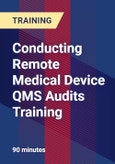 Conducting Remote Medical Device QMS Audits Training - Webinar (Recorded)- Product Image