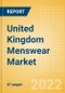 United Kingdom (UK) Menswear Market Size and Trend Analysis by Category, Segments, Region, Key Brands, and Forecast, 2022-2026 - Product Thumbnail Image