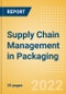 Supply Chain Management in Packaging - Thematic Intelligence - Product Image